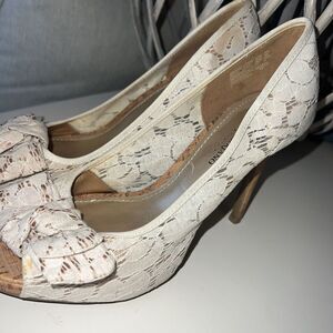 Christian Siriano For Payless Women's Corc 4.5" Heels Sandals Size 9.5 Beige‎